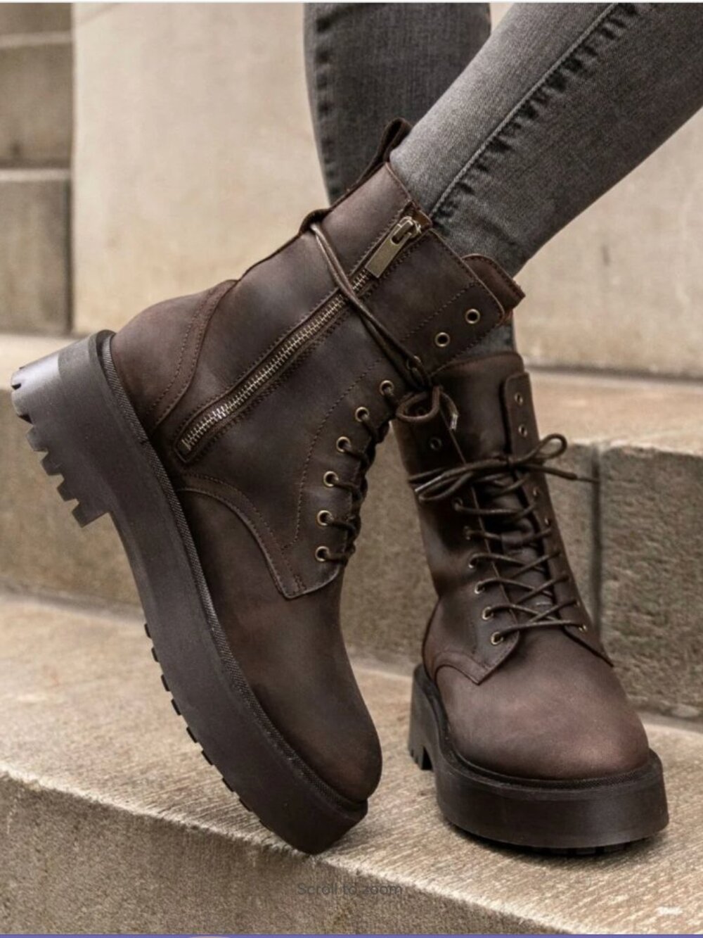 Thursday Combat Boot (Brown)